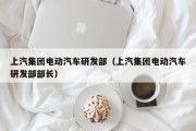 上汽集团电动汽车研发部（上汽集团电动汽车研发部部长）